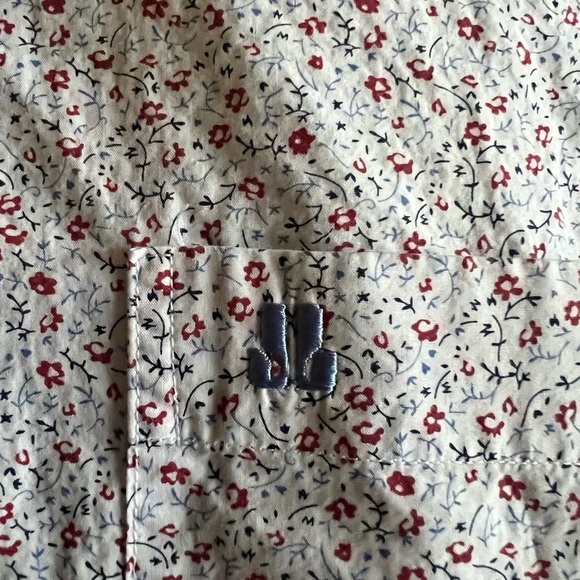 John Langford of London Designer Floral Shirt Sz L - Picture 3 of 3